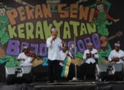 Hari Ketiga Pekan Seni Kerakyatan Bojonegoro, Digelar Lomba Melukis dan Hiburan Keroncong