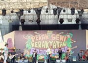 Parade Band dan Lomba Mural Meriahkan Rangkaian Pekan Seni Kerakyatan Bojonegoro Hari Kedua