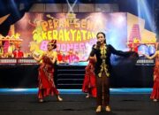 Kesenian Oklik Hibur Pengunjung Pekan Seni Kerakyatan Bojonegoro