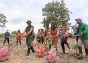 Dukung Asta Cita RI 1, Penanaman Jagung serentak 1 juta Hektar Melalui Zoom Meeting di Desa Clebung Kecamatan Bubulan