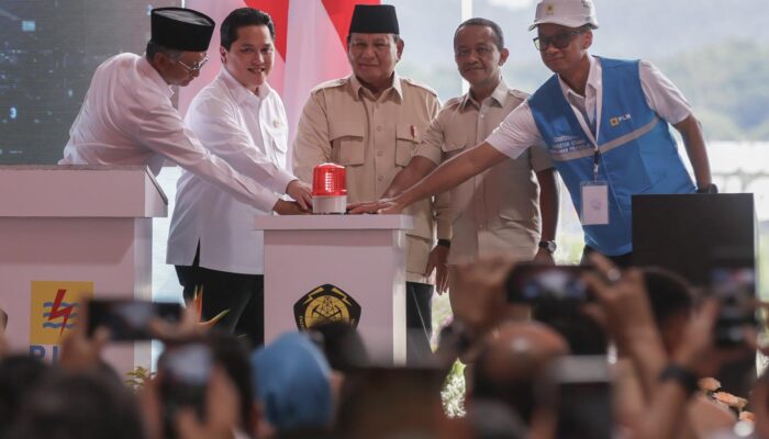 Tahun Baru Gebrakan 100 Hari:Presiden Prabowo Resmikan 37 Proyek Listrik Nasional Menuju Pertumbuhan 8%