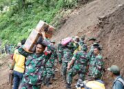 Kesigapan Prajurit Korem 081/DSJ Diuji dalam Aksi Penanggulangan Bencana Alam