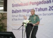 Dukungan penuh Kodam V/Brawijaya, Pangdam Mayjen TNI Rudy Saladin Hadiri Rakor Sosialisasi Pengadaan Beras