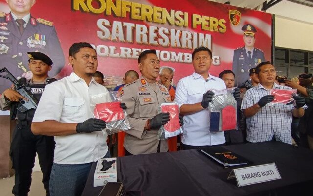 Polisi di Jombang Tangkap 5 Pelaku dan Amankan 5 Unit Sepeda Motor Hasil Curian