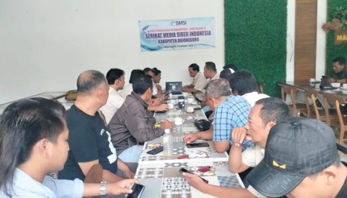 SMSI Kabupaten Bojonegoro Gelar Muskab, Sasmito Kembali Ditunjuk Sebagai Ketua