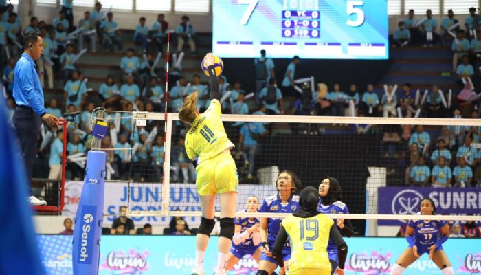 Tahun Baru Sukses Taklukkan BJB Tandamata, Jakarta Electric PLN Tantang Popsivo Polwan di PLN Mobile Proliga 2025 Seri Surabaya