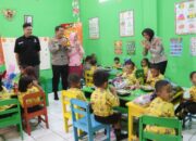 Wujudkan Asta Cita, Polres Jombang Berkolaborasi Dengan HIPMI Berbagi Makanan Bergizi di TK Bhayangkari