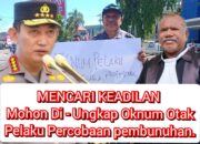 Peristiwa Naas Percobaan Pembunuhan, Warinussy Mendesak Kapolri Listyo Sigit Segera Copot Kapolresta Manokwari.