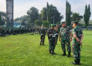 Irdam V/Brawijaya Pastikan Kesiapan Operasional Yonif 521/DY Melalui Wasbinsat
