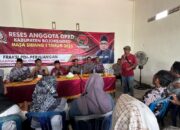 Anggota DPRD Bojonegoro, Amin Thohari, Serap Aspirasi Warga Kepohkidul