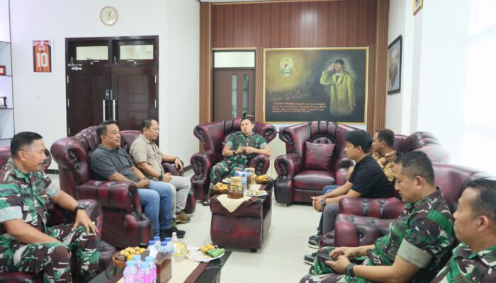 HPN 2025, Pengurus SMSI Bojonegoro Silaturahmi Jalin Sinergitas bersama Kodim 0813 Bojonegoro