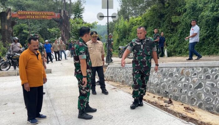 3 Hari Menjabat, Danrem 081/DSJ Kolonel Arm Untoro Hariyanto Tinjau Pra TMMD Kodim 0807