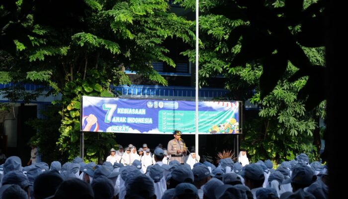 Tingkatkan Harkamtibmas di Kalangan Pelajar, Polres Bojonegoro Gelar Police Goes To School