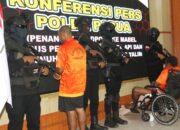 Akirnya Polres Yalimo Berhasil menangkap Askel Mabel Pelaku Aksi Teror, dan Empat Pucuk Senjata Api AK2000P.