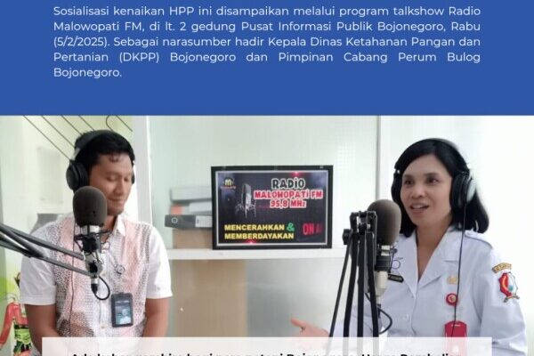 Kabar Gembira Bagi Petani, DKPP Bojonegoro: HPP Gabah Naik Menjadi Rp 6.500 Perkilogram