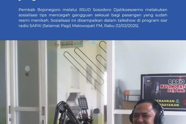 Pemkab Bojonegoro Sosialisasi Tips Cegah Gangguan Seksual bagi Pasangan yang Sudah Resmi Menikah