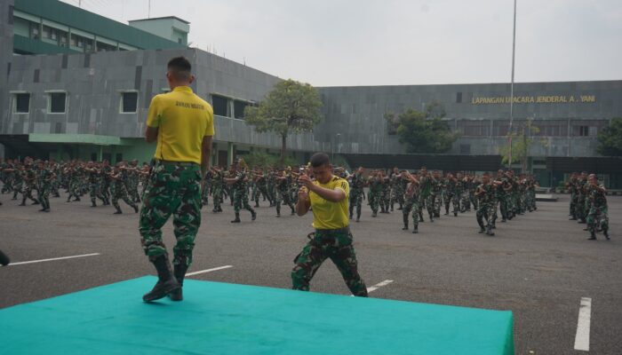 Kodam V/Brawijaya Gelar Wasev Beladiri Taktis dan Sosialisasi Pencak Silat Militer
