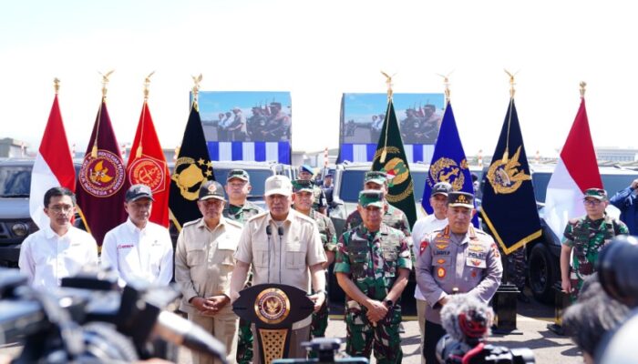 Panglima TNI Terima 650 Unit Ransus Maung dari Kemhan untuk Perkuat Pertahanan NKRI