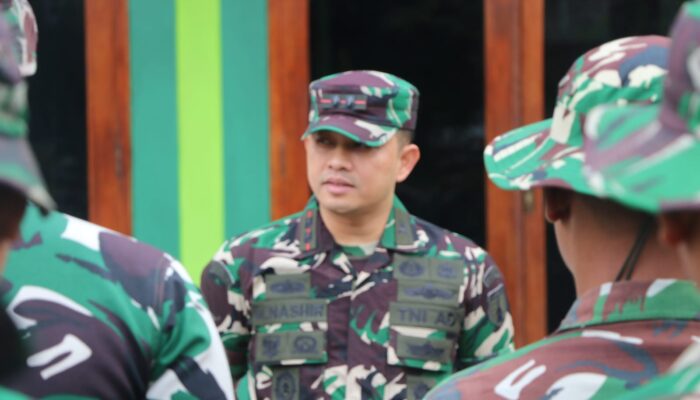 Pimpin Apel, Dansatgas TMMD ke-123 Kodim 0807/Tulungagung: Puasa Bukan Alasan Mengendurkan Semangat
