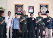 Bangun Komunikasi Dengan Berbagai Komponen Masyrakat, Danrem 081/DSJ Sambangi 2 Perguruan Silat di Madiun
