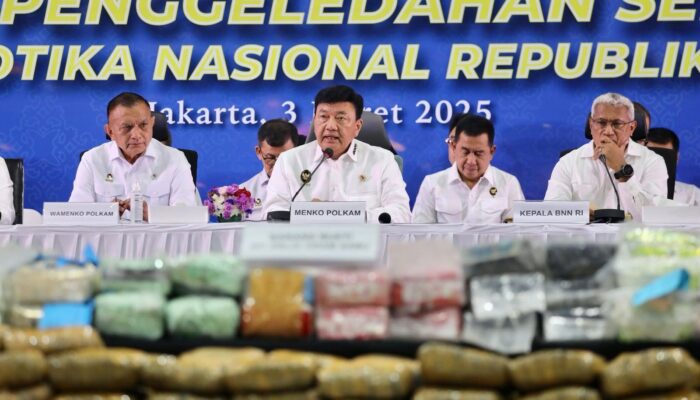 Ini Pesan Menko Polkam Kepada Generasi Muda Terkait Bahaya Narkotika