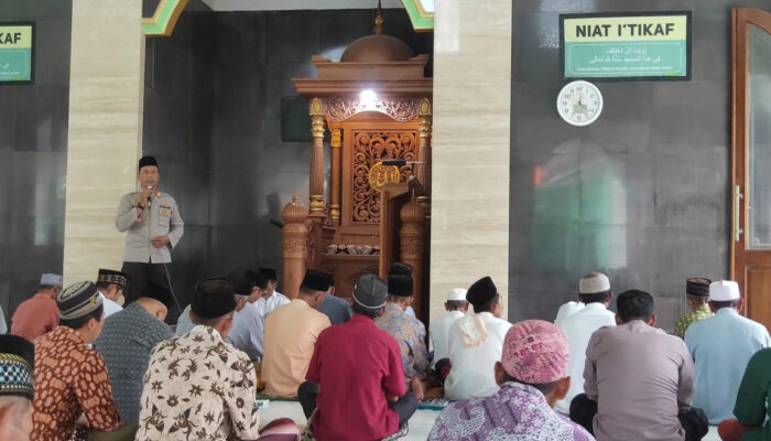 Bulan Suci Ramadhan, Kapolsek Kanor Ingatkan Pentingnya Jaga Kamtibmas