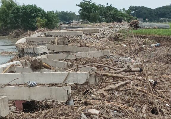 CV. Cipta Suramadu Consultant Dipertanyakan Pengawasannya Perihal Proyek Tebing Sungai di Bojonegoro