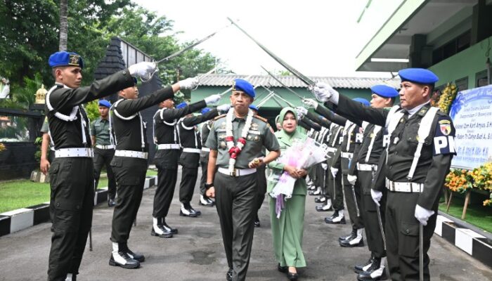 Pomdam V/Brawijaya Sambut Komandan Baru: Siap Hadapi Tantangan, Solidkan Institusi