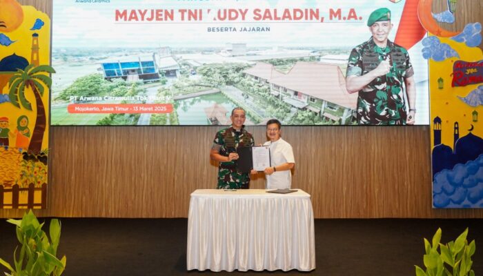 Pangdam V/Brawijaya Perkuat Sinergi dengan PT. Arwana Citra Mulia Tbk