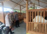 Sambang peternak Kambing, Kapolsek Dander: Jaga Kesehatan dan Kualitas Ternak