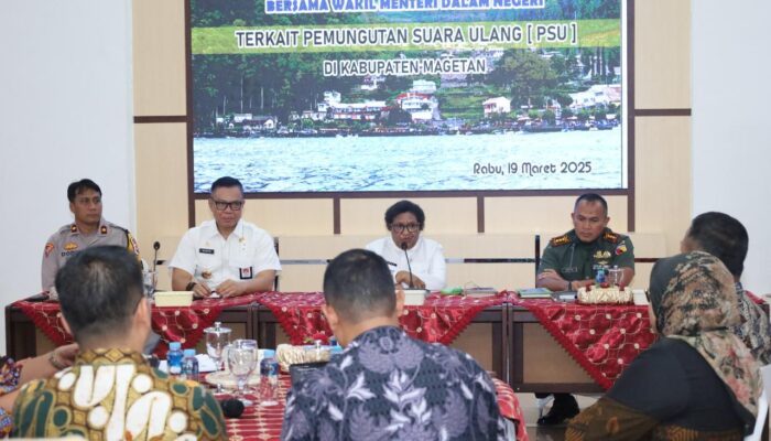 Danrem 081/DSJ Rapat Koordinasi dengan Wamendagri 