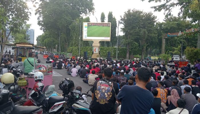 Pemkab Bojonegoro Gelar Nobar Timnas Indonesia vs Timnas Australia