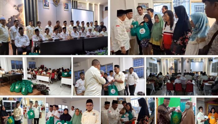 FPK Surabaya Bagikan Sembako Kepada Kaum Duafa