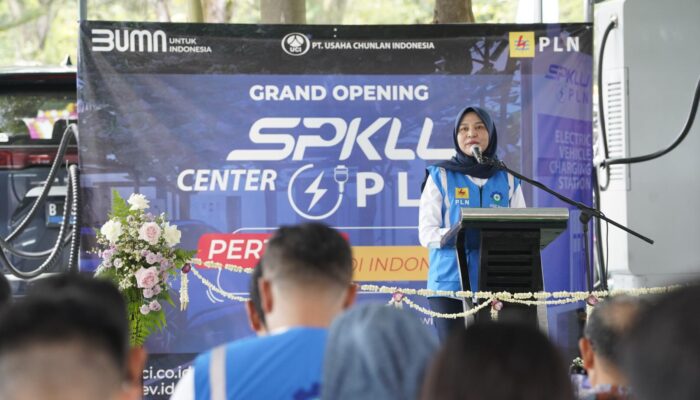 Pertama di Indonesia, PLN Resmikan SPKLU Center di Rest Area 38B Tol Jagorawi, Siap Layani Pemudik Idulfitri