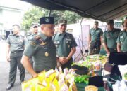 Jelang Lebaran, Kodim 0812/Lamongan Gelar Bazar Ramadhan Serentak