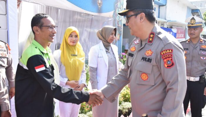 Kapolda Aceh Tinjau Pos Pelayanan Dan Pengamanan Idul Fitri di Bireuen