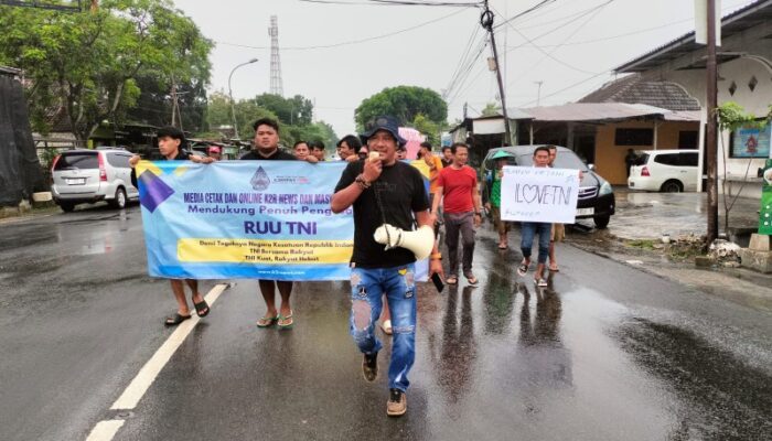 Pimpinan Media K2RNEWS Dukung RUU TNI: TNI Pelindung Rakyat