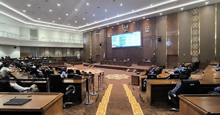 Penyampaian LKPJ Bupati Tahun 2024 di Rapat Paripurna DPRD Kabupaten Bojonegoro