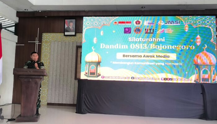 Bangun Komunikasi yang Harmonis, Dandim 0813 Gelar Silahturahmi Bersama Awak Media