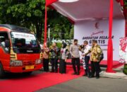 Wabup Bojonegoro Nurul Azizah Launching 91 Armada Program Angkutan Pelajar Gratis