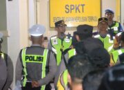 Polres Bojonegoro Lakukan Pengamanan  Halal Bihalal Pencak Silat