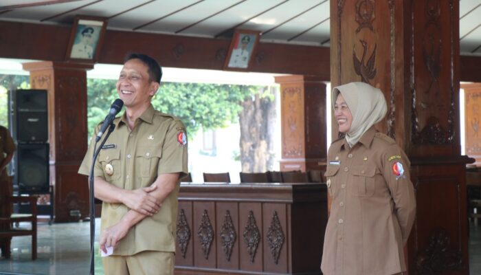 Pimpin Apel Paska Cuti Bersama, Ini Pesan Bupati Wahono