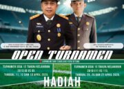 Kejari Bitung Gelar Open Turnamen Sepak Bola, Kejati Sulut Cap I 2025, Di Lapangan Sari Cakalang.