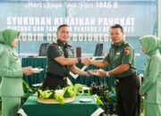 Dandim Bojonegoro: Kenaikan Pangkat Motivasi Tugas bagi Prajurit