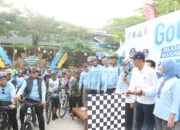 Bupati Wahono Berangkatkan Peserta Gowes Jelajah Bojonegoro