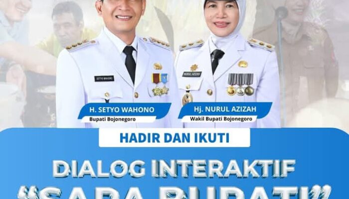 Dialog Interaktif SAPA BUPATI: Mendorong Keterbukaan dan Partisipasi Publik di Bojonegoro