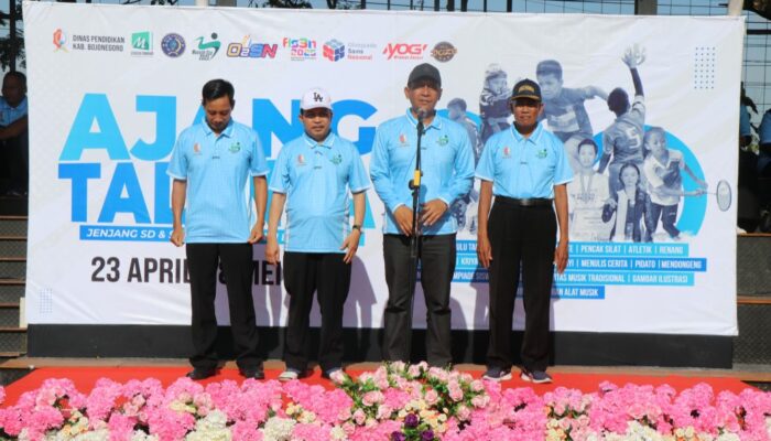 Bupati Bojonegoro Resmi Buka Ajang Talenta Siswa SD-SMP Bojonegoro Tahun 2025