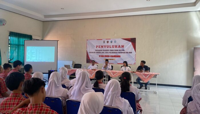 Sat Reskrim Polres Bojonegoro Gelar Penyuluhan Anti-Bullying