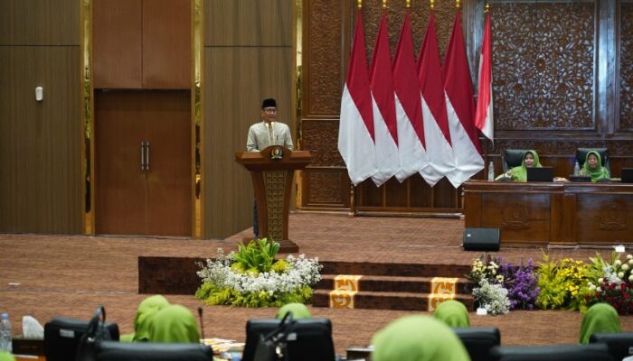 Bupati Wahono Hadiri Pelantikan Pengurus Anak Cabang Muslimat NU se-Kabupaten Bojonegoro