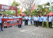 May Day 2025 di Trenggalek Diperingati Jalan Sehat dan Donor Darah
